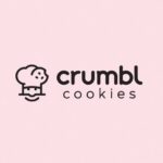 logo de marca de galletas estadounidenses crumbl cookies
